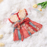 Cat Skirt Princess Style Pet Hanfu Anti Hair Loss